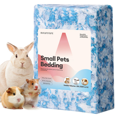 BUCATSTATE Natural Paper Small Pet Bedding (20L)