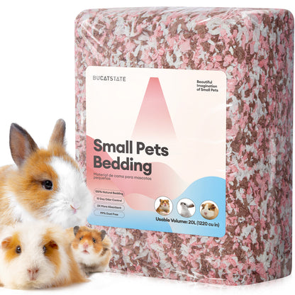 BUCATSTATE Natural Paper Small Pet Bedding (20L)