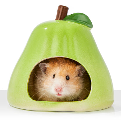 BUCATSTATE Ceramic Hamster Hideout  All-Season Used Cute Fruit Design