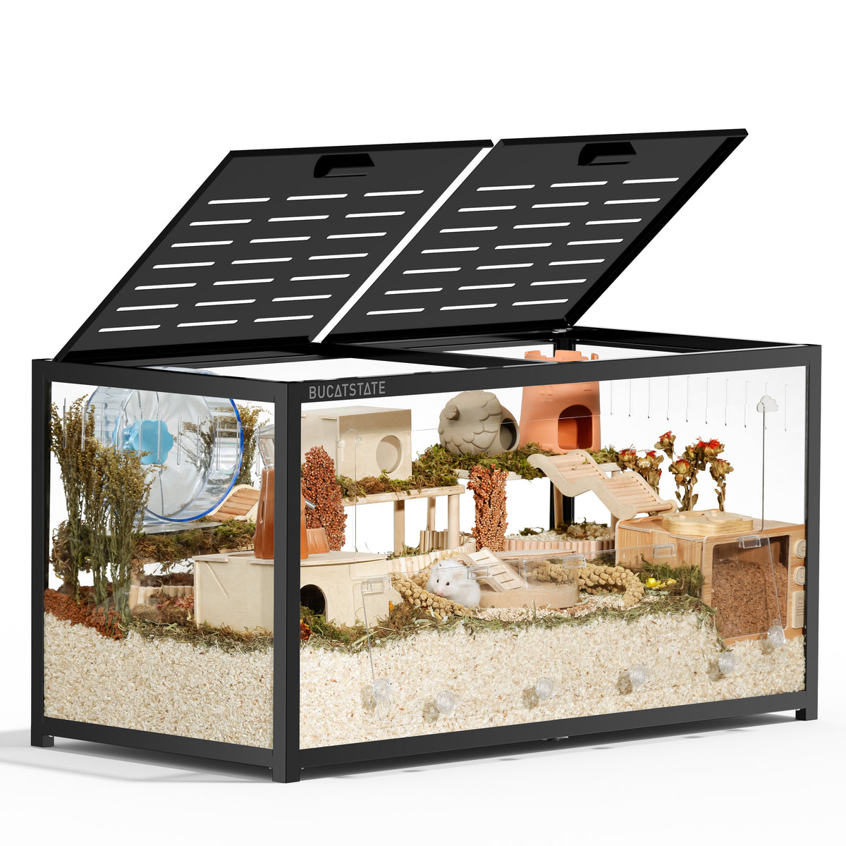 BUCATSTATE Metal Small Animal Cage 3.0 (100cm & 120cm）