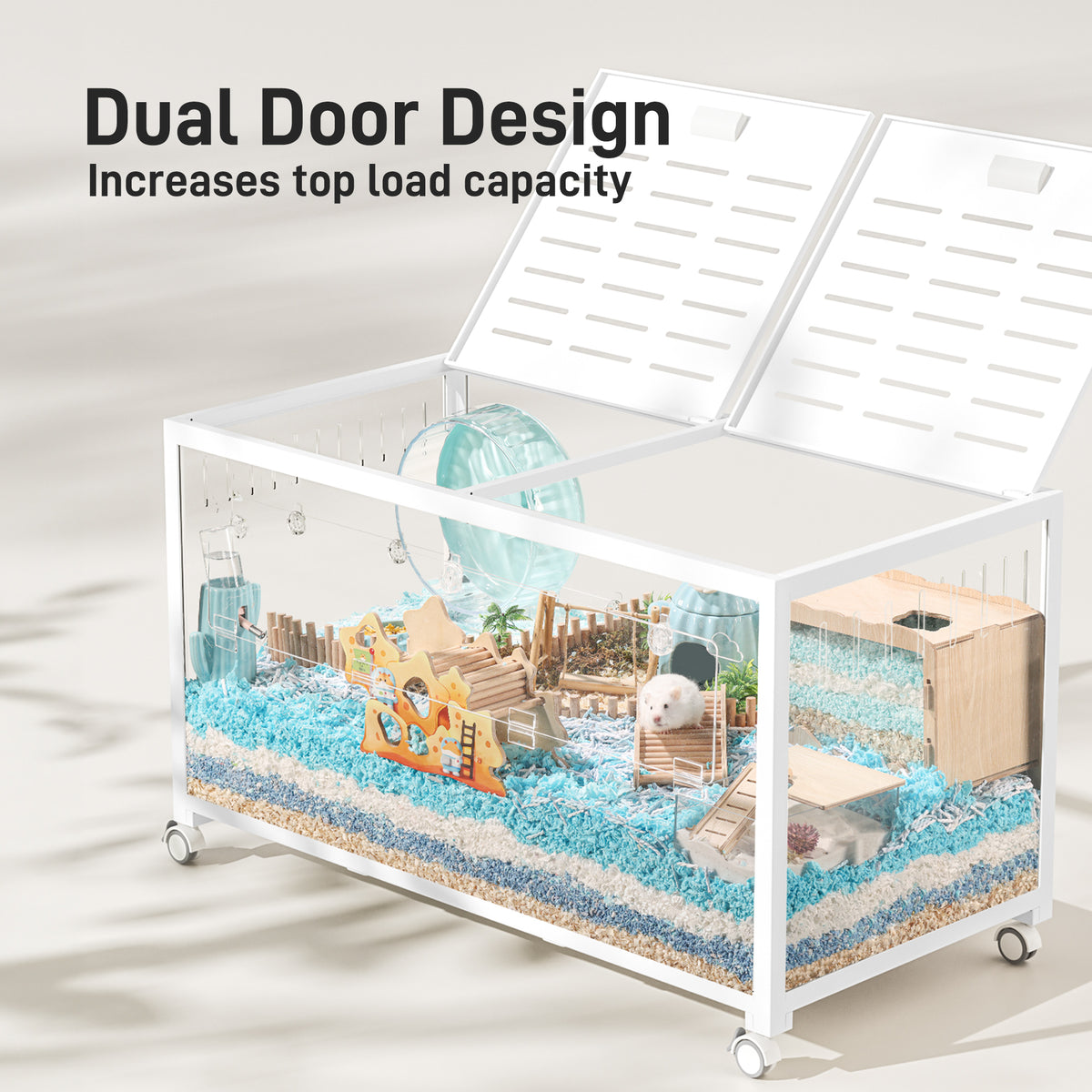 BUCATSTATE Metal Small Animal Cage 3.0 (100cm & 120cm）