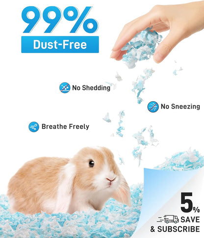BUCATSTATE Natural Paper Small Pet Bedding with Christmas Special Edition (50L/70L)