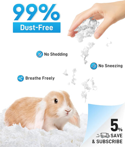 BUCATSTATE Natural Paper Small Pet Bedding with Christmas Special Edition (50L/70L)
