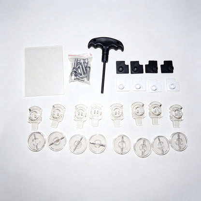 BUCATSTATE Hamster Cages Accessories,Set of Parts for Mounting Metal Cages