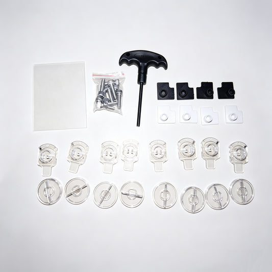 BUCATSTATE Hamster Cages Accessories,Set of Parts for Mounting Metal Cages