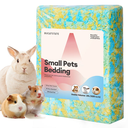 BUCATSTATE Natural Paper Small Pet Bedding (20L)