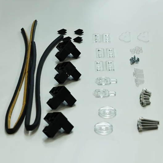 BUCATSTATE Hamster Cages Accessories,Set of Parts for Mounting Metal Cages