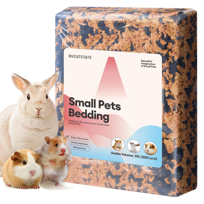 BUCATSTATE Natural Paper Small Pet Bedding (20L)