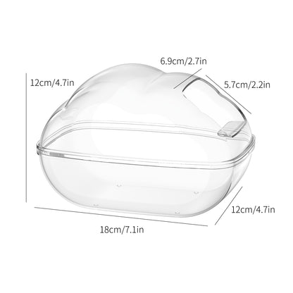 BUCATSTATE Hamster Sand Bath Container with Scoop Set